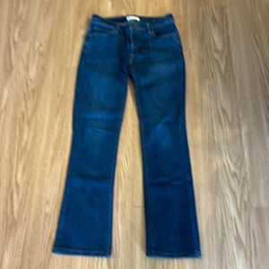 Loft jeans; sz 26; modern boot cut